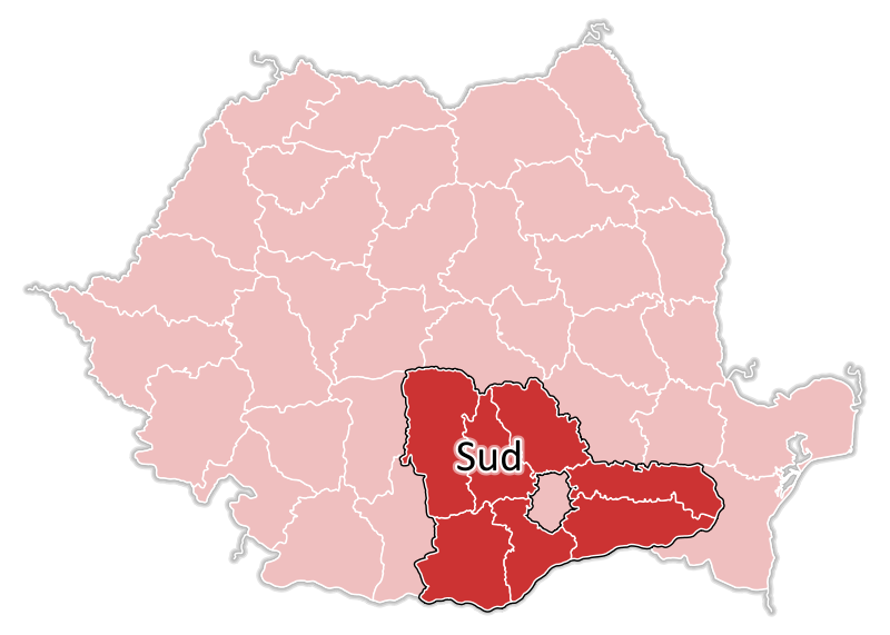 Regiunea de dezvoltare Sud - Muntenia